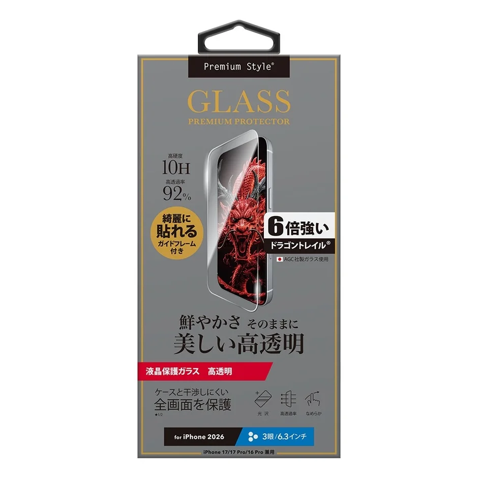 Premium Style GLASS PREMIUM PROTECTOR 高透明