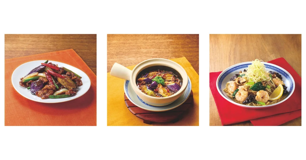 中華料理の3種