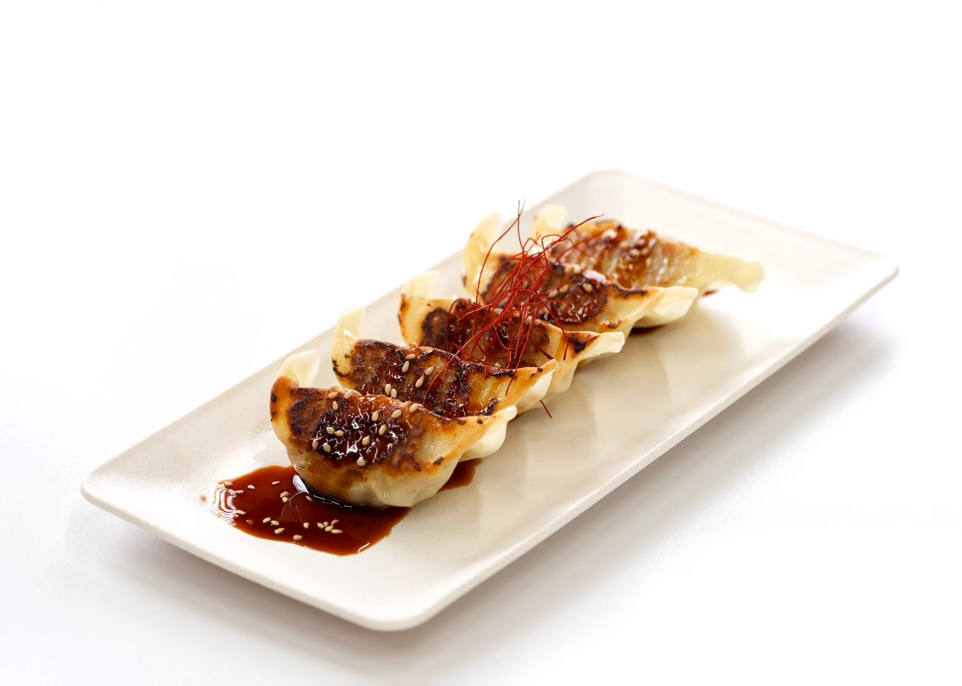 味噌と青じそダレの野菜たっぷり餃子