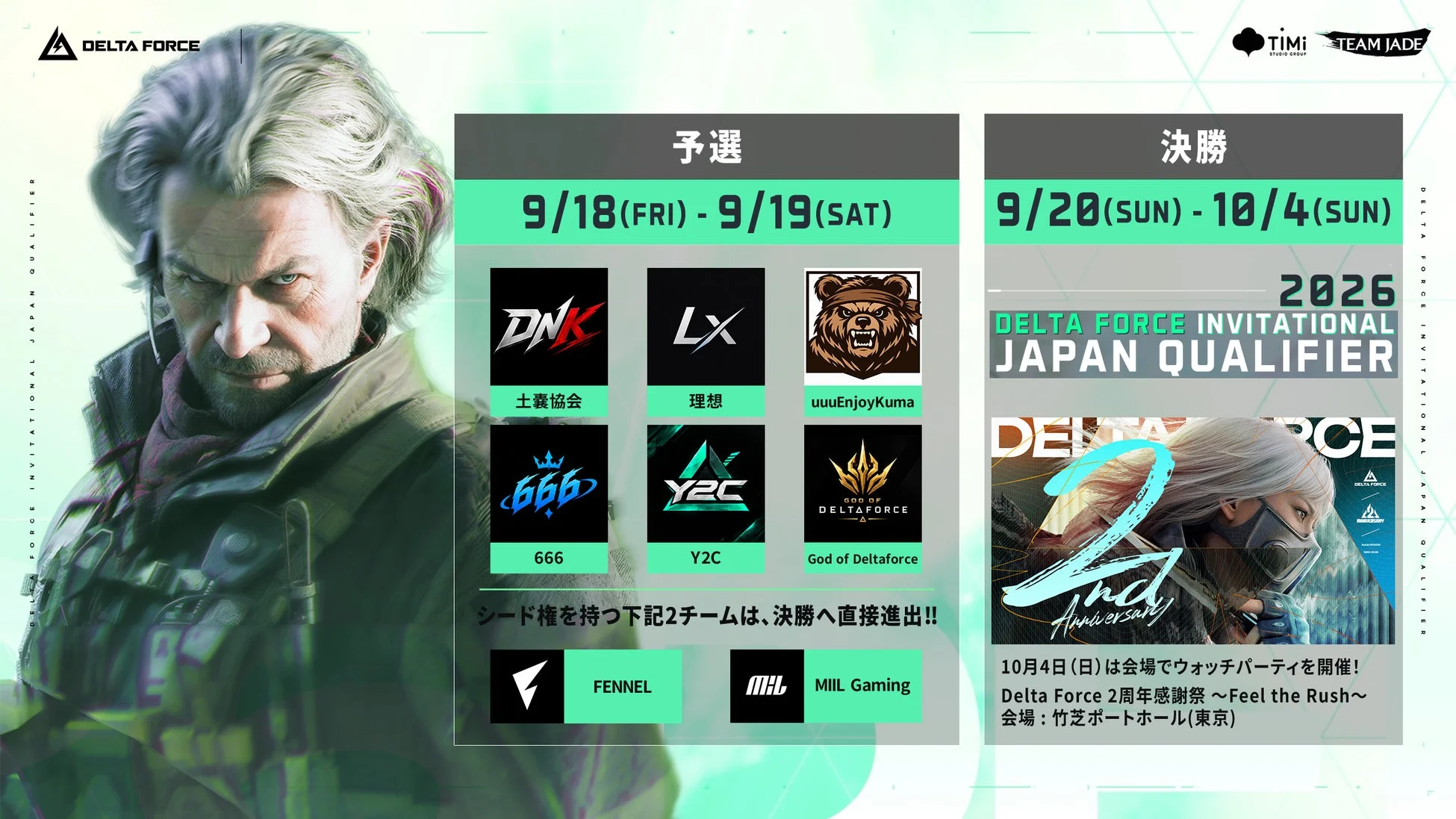 Japan Qualifier告知