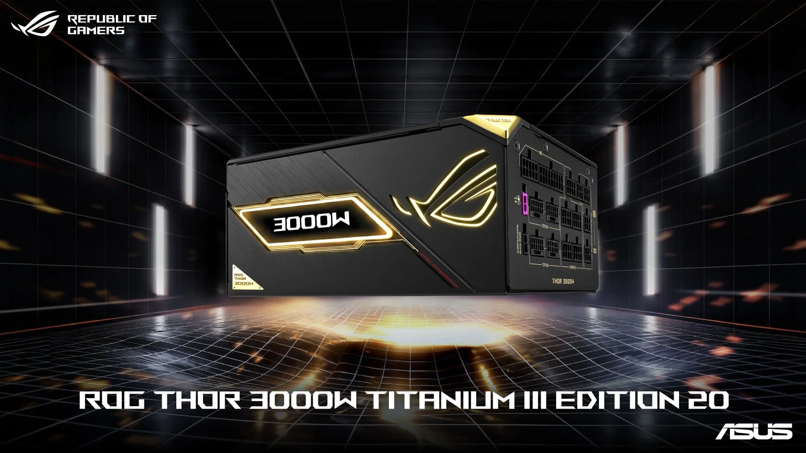 ROG THOR 3000W TITANIUM III EDITION 20 電源ユニット