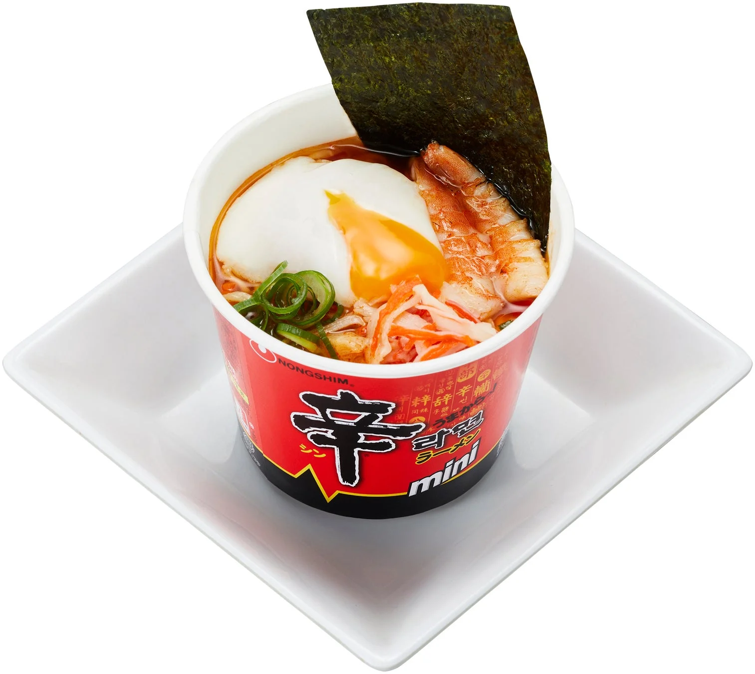 鯛スープの海鮮辛ラーメン 〜まろやか温玉添え〜
