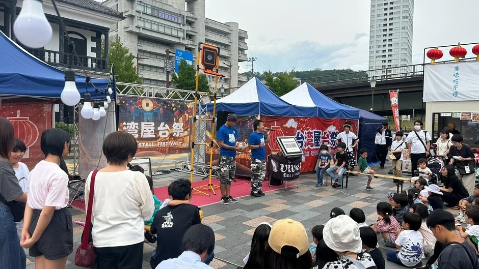 会場のパフォーマンスの様子