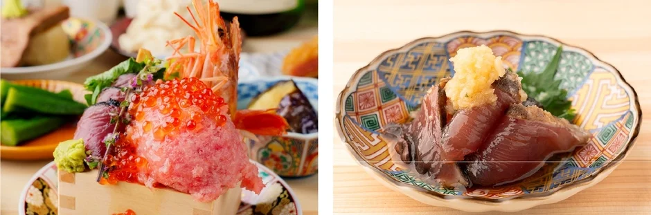 海鮮料理盛り合わせ