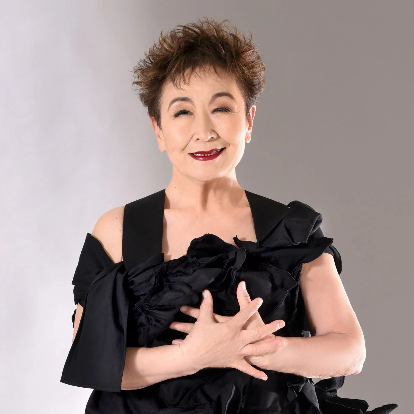 加藤登紀子さんのポートレート