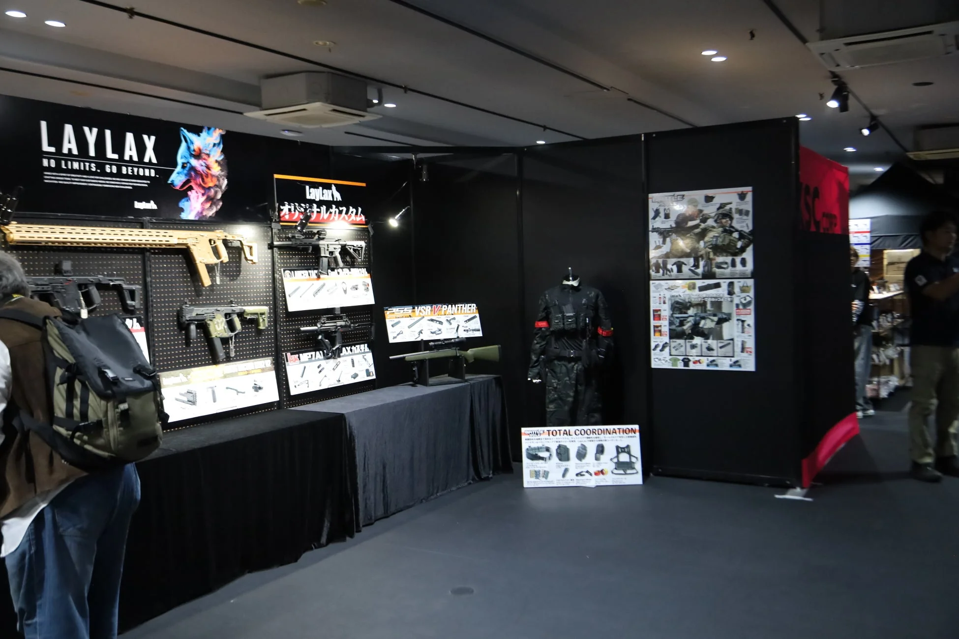 展示会場の様子
