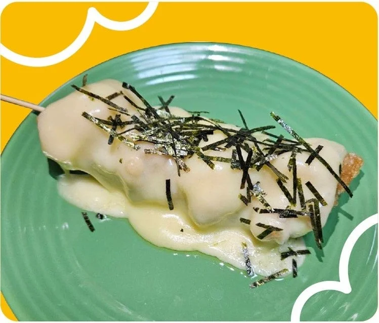 食べ物、スナック、チーズ、海苔、串料理、屋台料理、おでん、韓国料理、和食