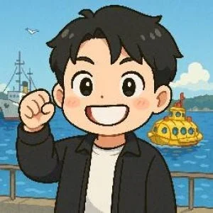 笑顔の少年アニメイラスト