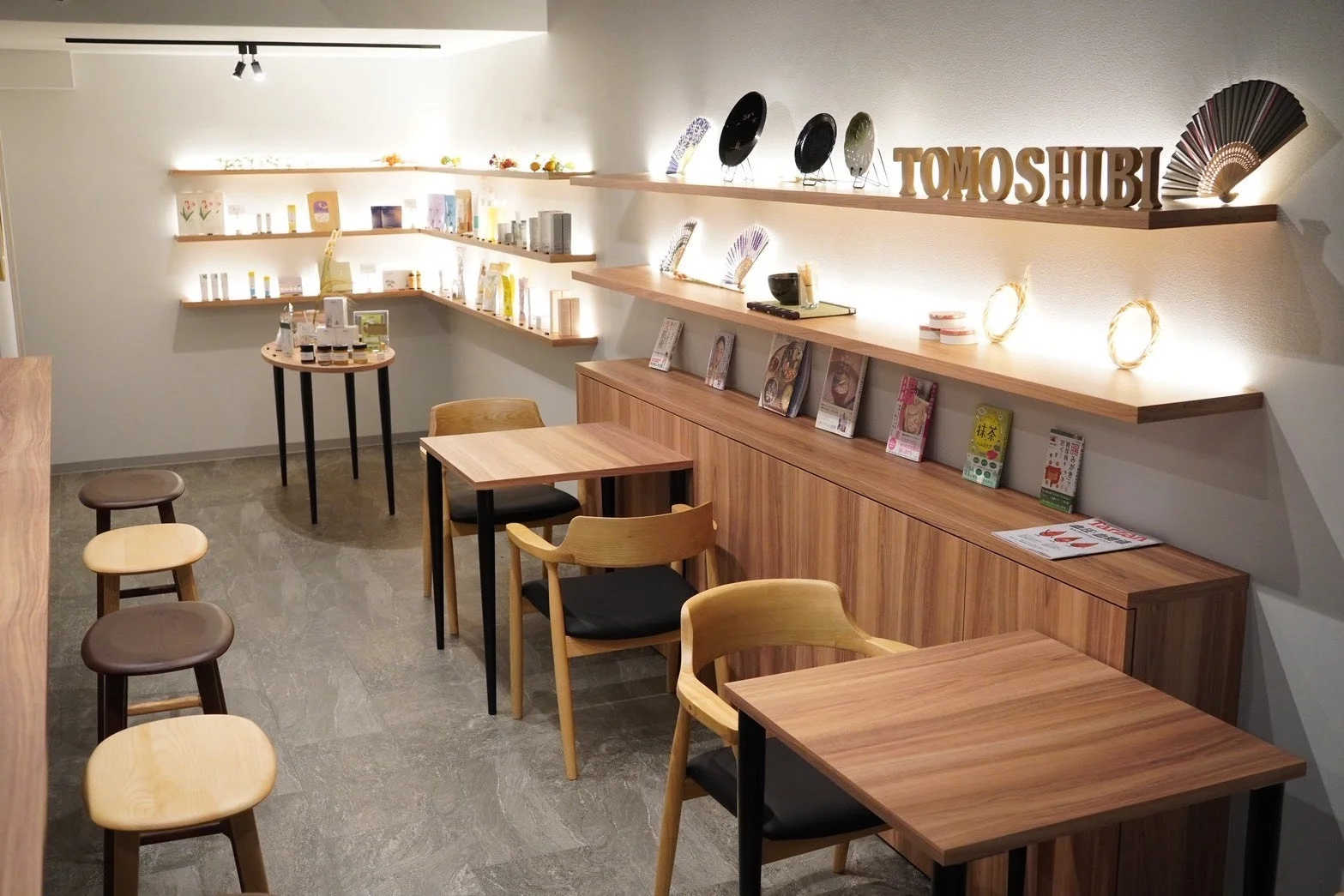 カフェ店内