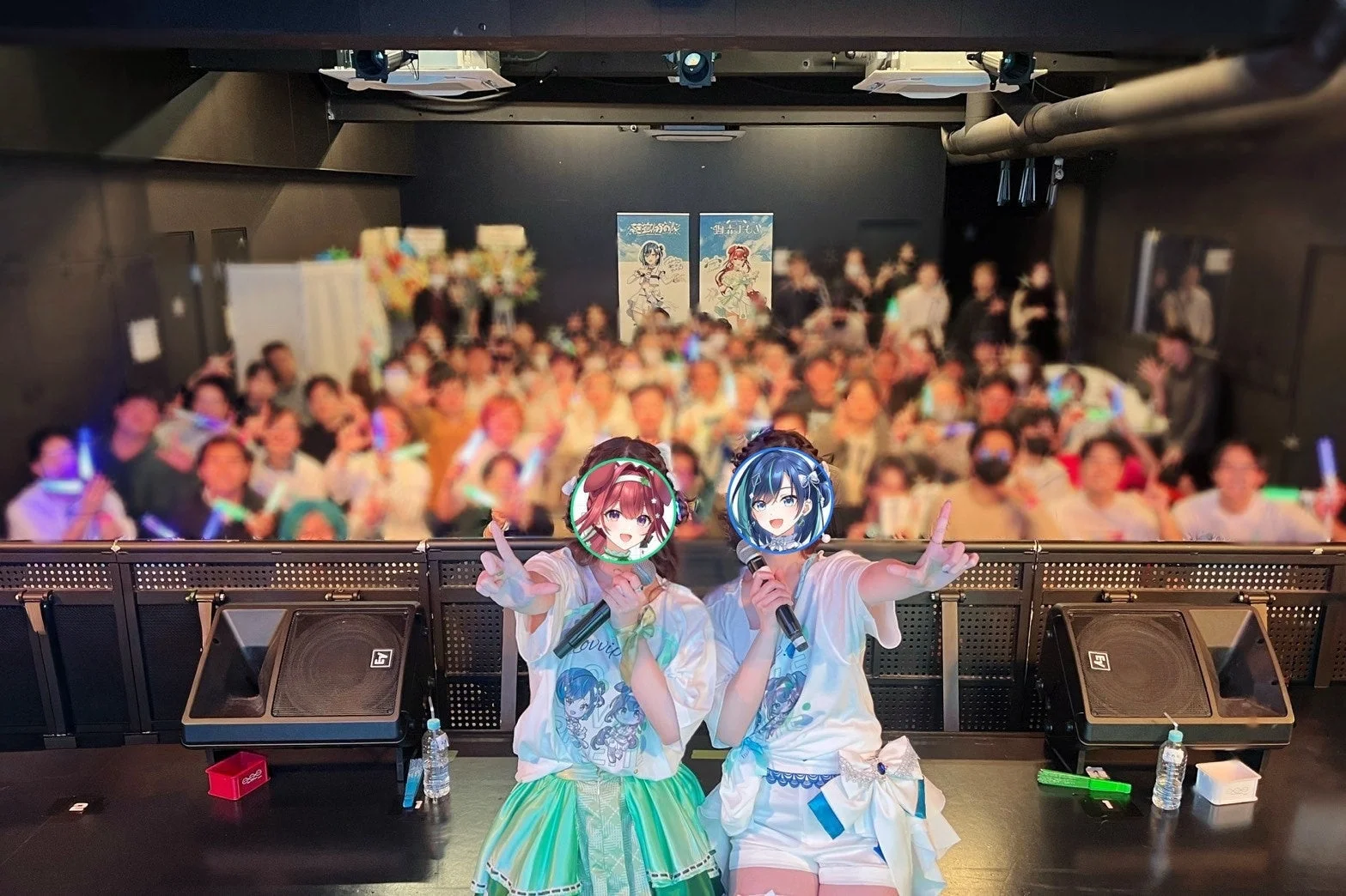 ライブステージの様子
