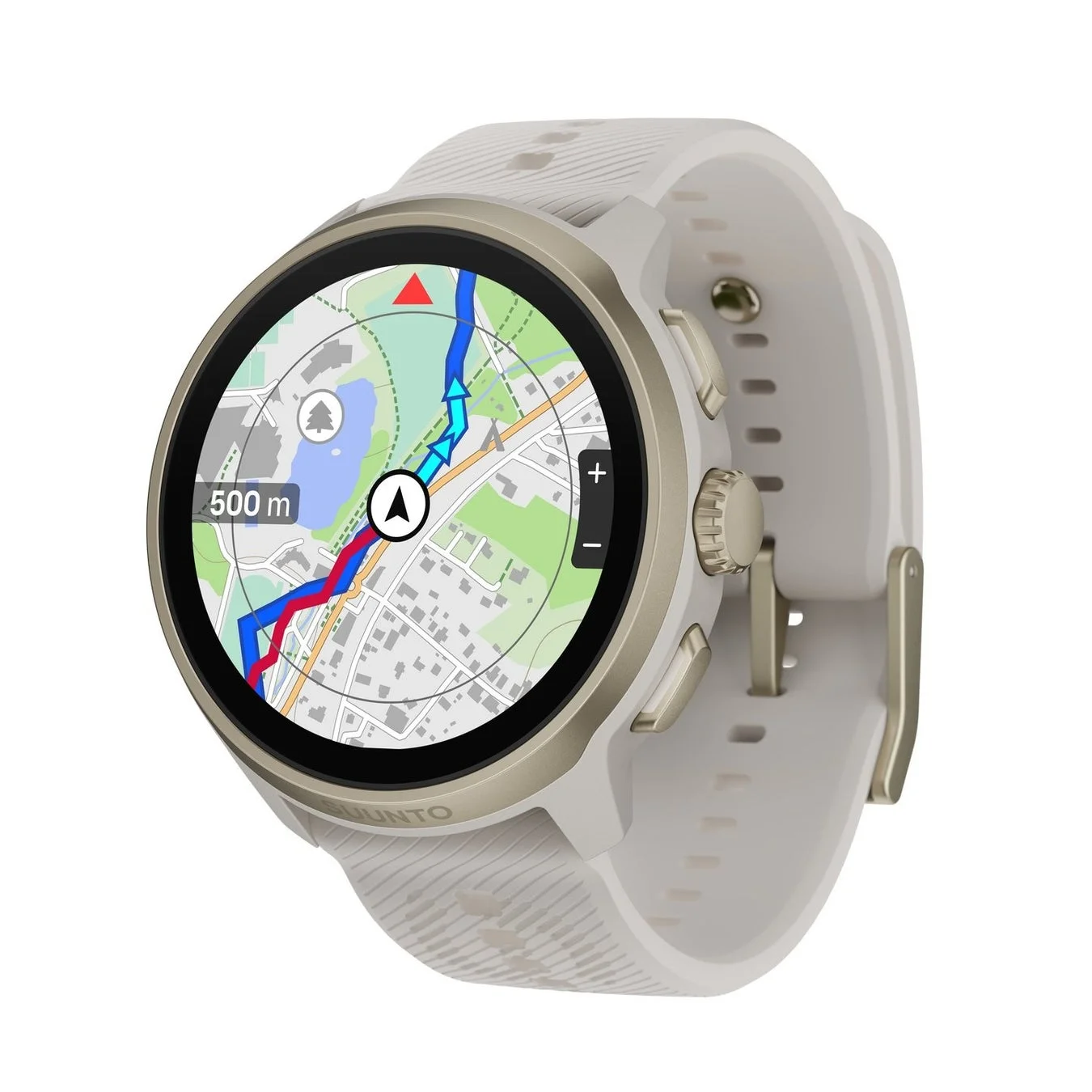 地図表示のSuuntoスマートウォッチ