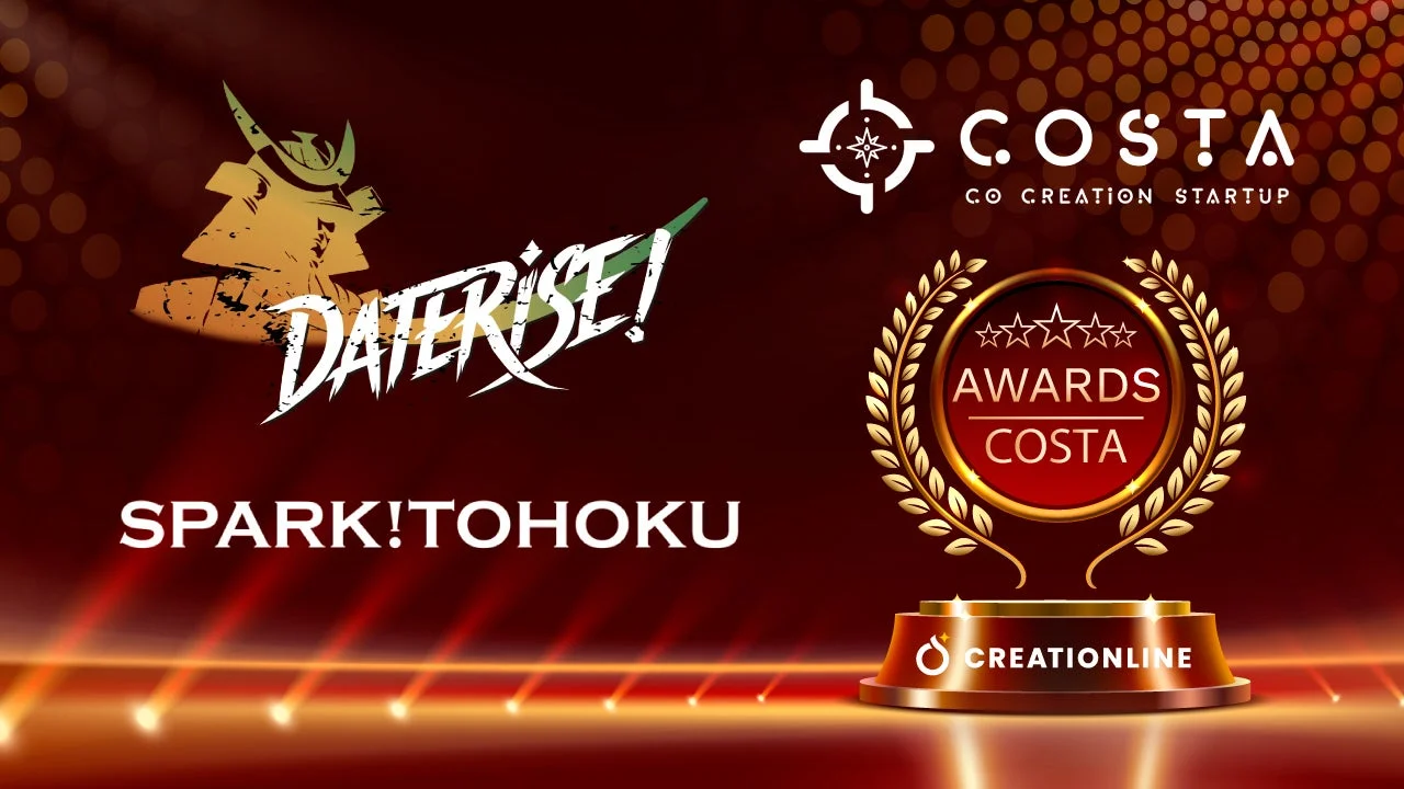 COSTA GO CREATION STARTUP DATERISE! SPARK!TOHOKU AWARDS COSTA CREATIONLINE
