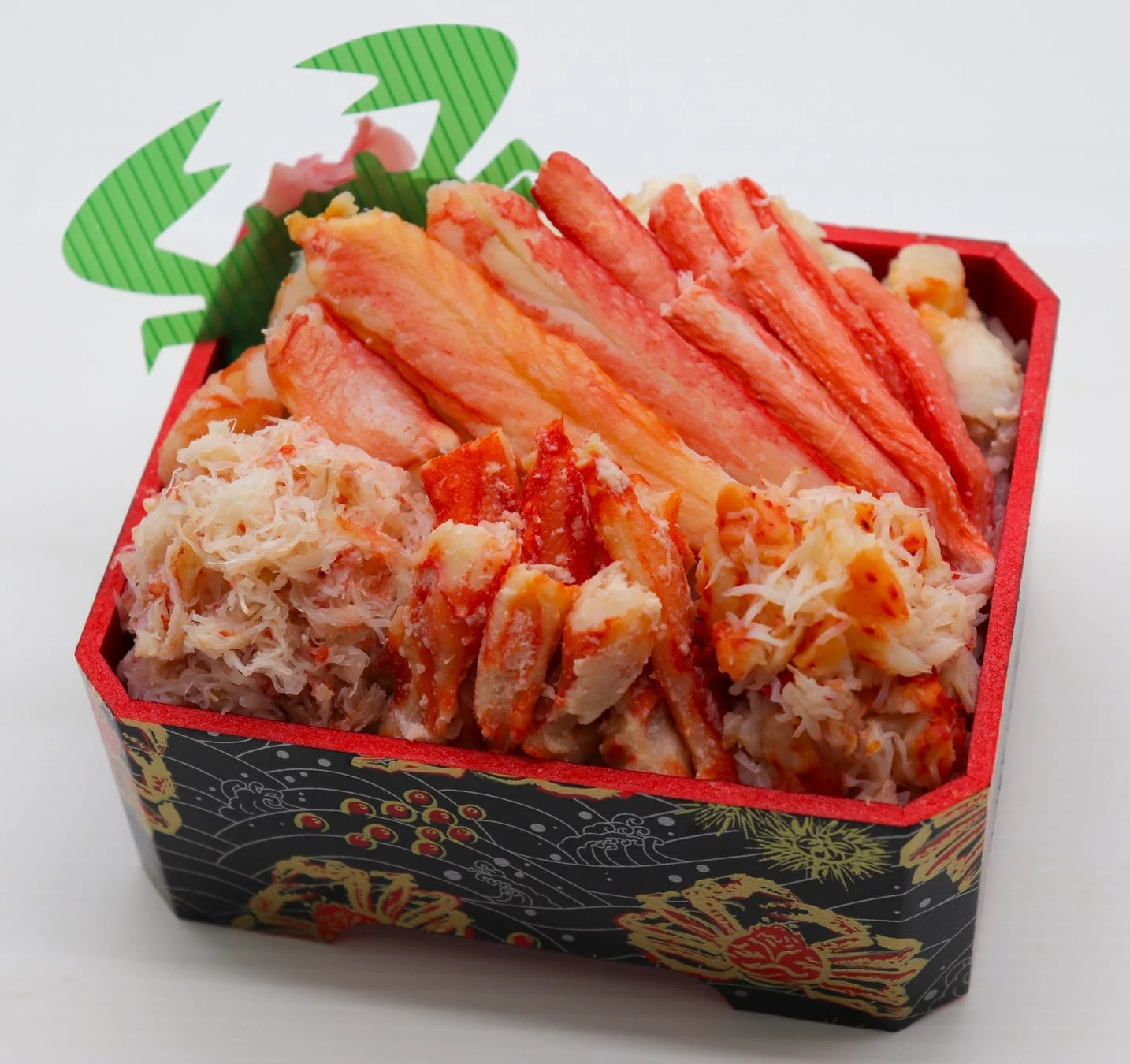 蟹3種盛り食べ比べ弁当