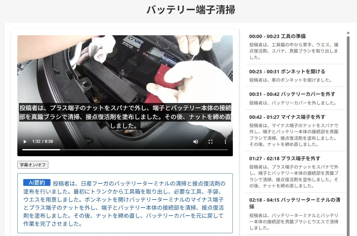 FPV動画解析のイメージ